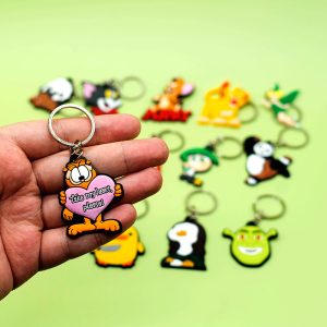 PVC soft plastic doll keychain customization